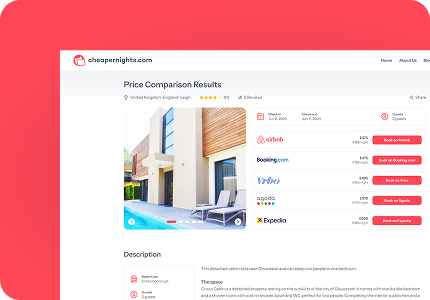 How to find the cheapest price for your vacation rental in seconds